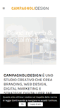 Mobile Screenshot of campagnolidesign.com